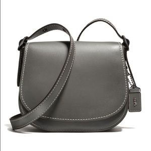 COACH 1941 Saddle Bag 23 in Heather Grey